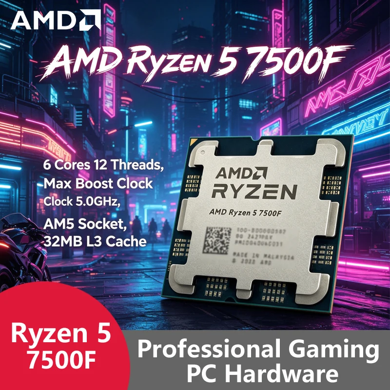 Pc Gaming Custom - Processeur de jeu AMD Ryzen 5
