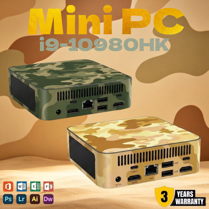 Pc Gaming I9 - Mini PC de bureau portable tout-en-un