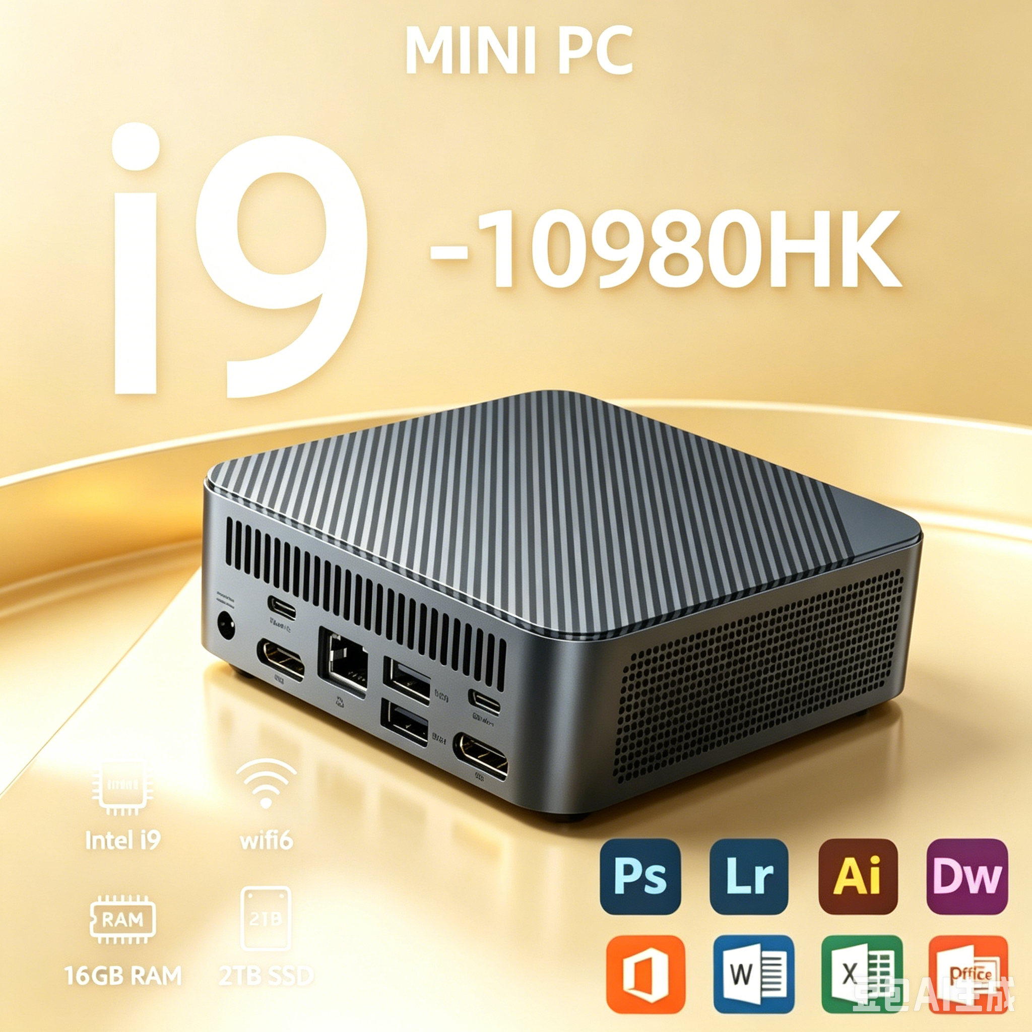 Pc Gaming I9 - Mini PC Haute Performance Intel Core