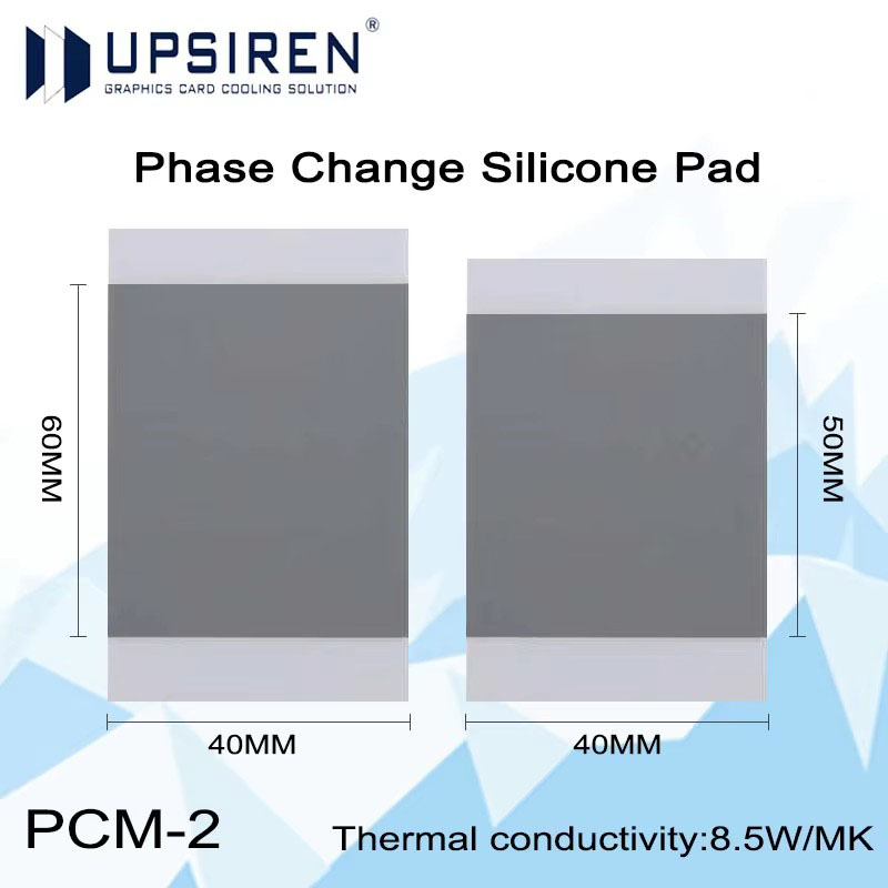Laptop Cooling Pad - UPSIREN PCM-1PCM-2 8.5W/mk Silicone Solide Graisse