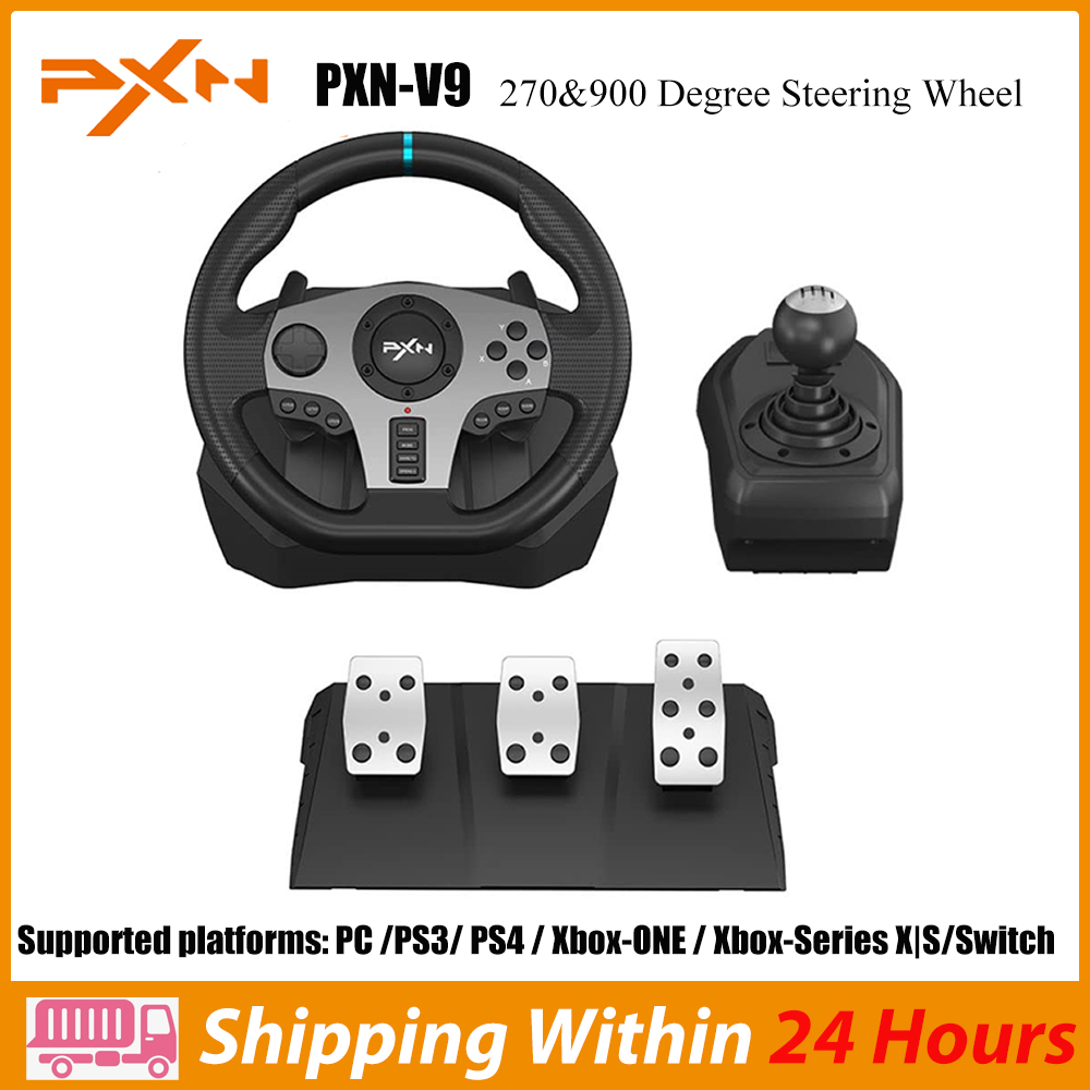 Pc Gaming Xgear - PXN V9 Volante PC Volant Gaming