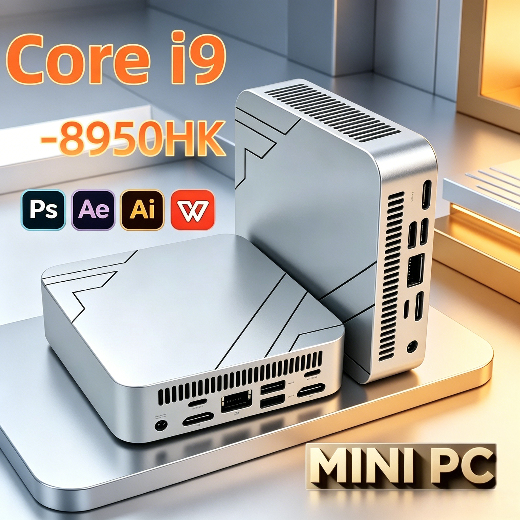 Pc Gaming I9 - Mini PC Gamer Portable Intel Core