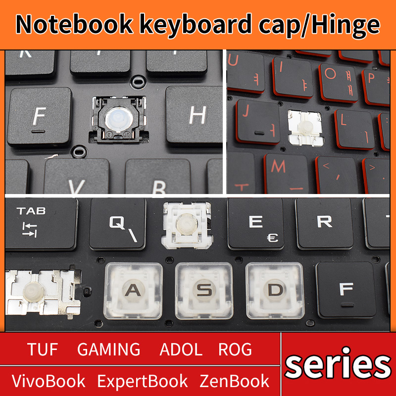 Pc Gaming Hp - Capuchons de touches de remplacement, charnière