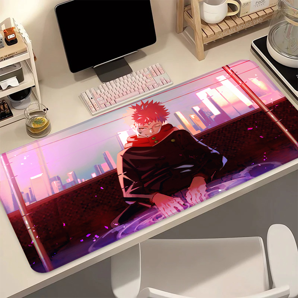 Pc Gaming Custom - Tapis de bureau XXL Anime J-Jujutsu