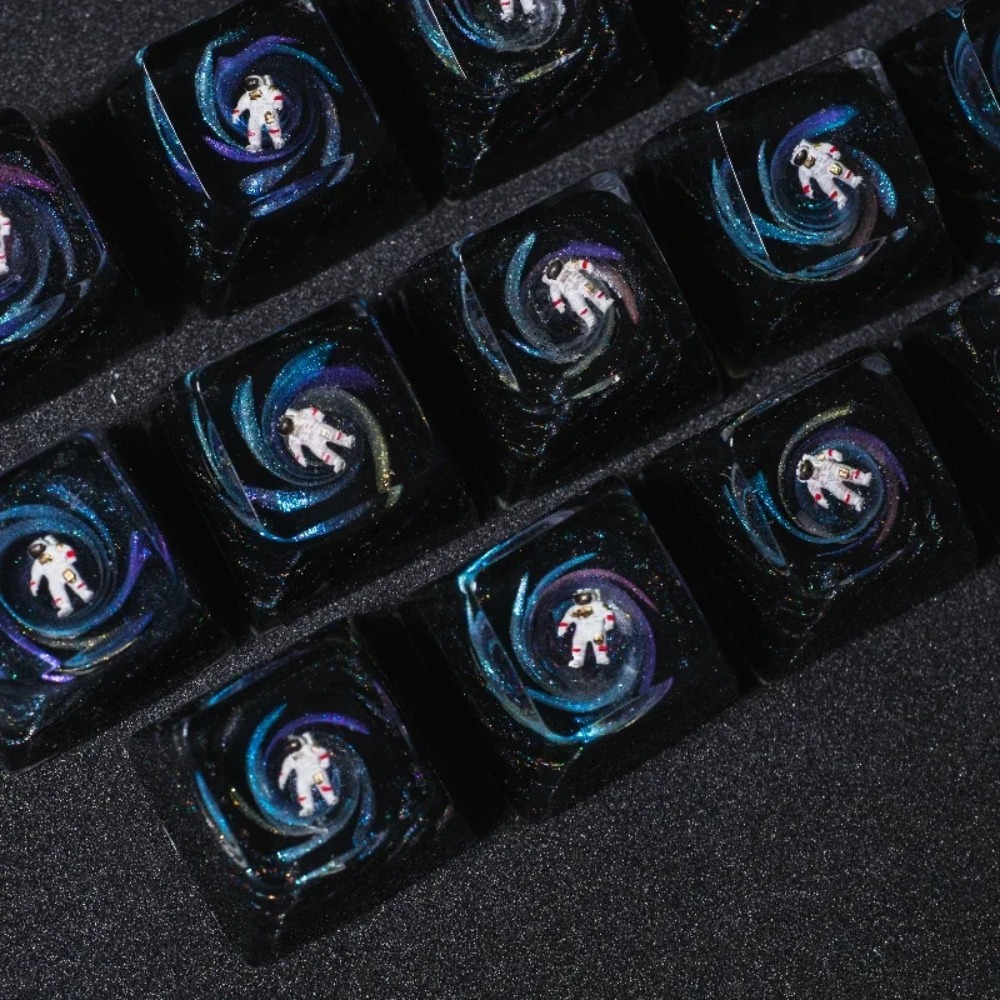 Pc Gaming Upgrades - Capuchons de touches artisanaux en résine