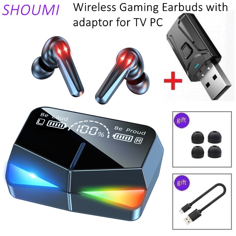 Pc Gaming Y Monitor - SHOUMI écouteurs de jeu Bluetooth TWS