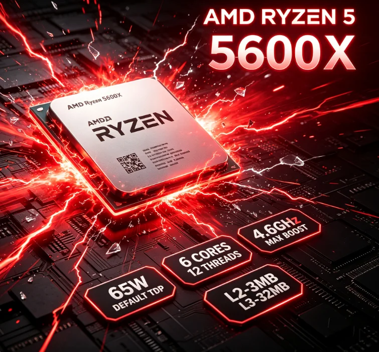 Pc Gaming Upgrades - Processeur de jeu AMD Ryzen 5