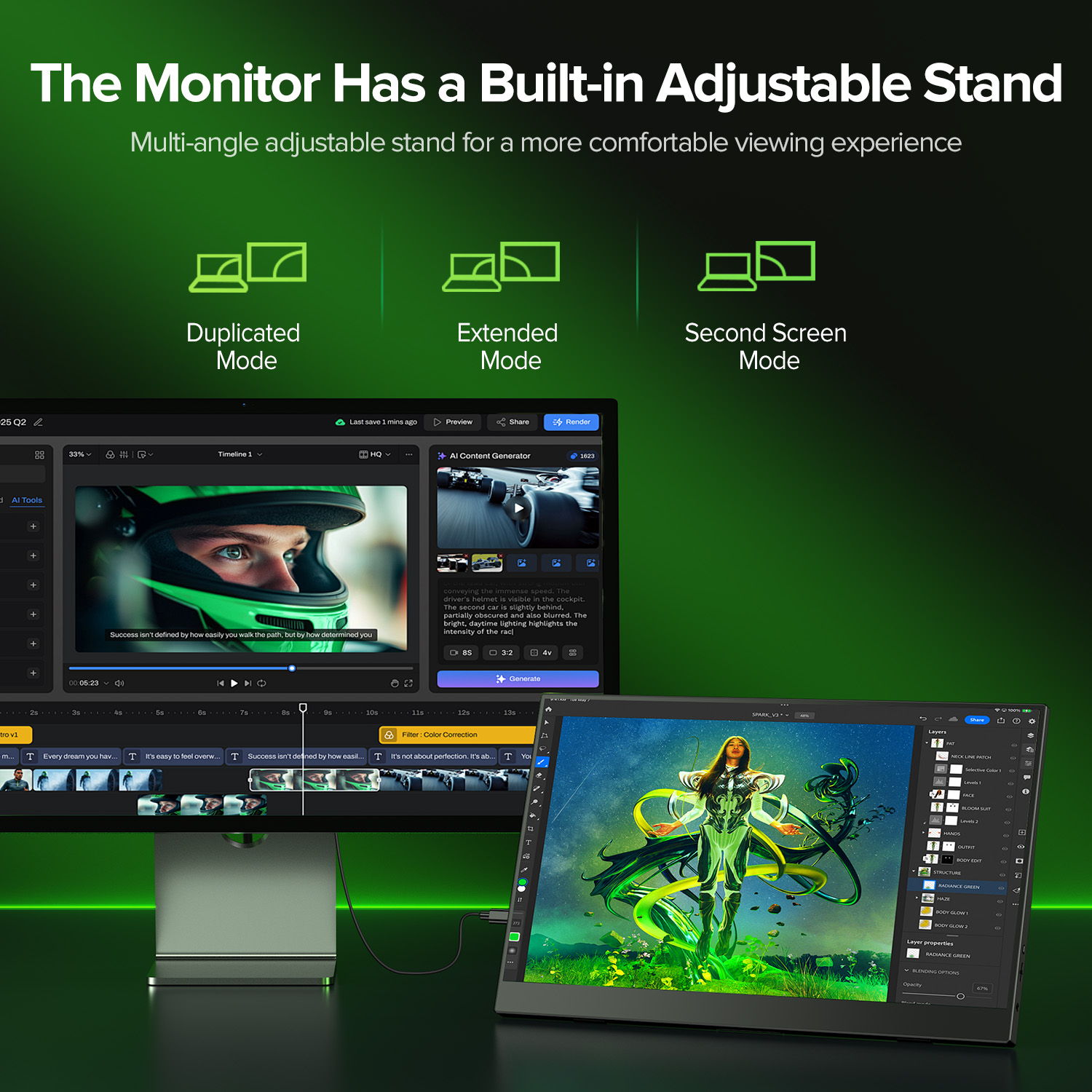 Moniteur LCD portable UPERFECT - Pc Gaming Y Monitor avis et prix