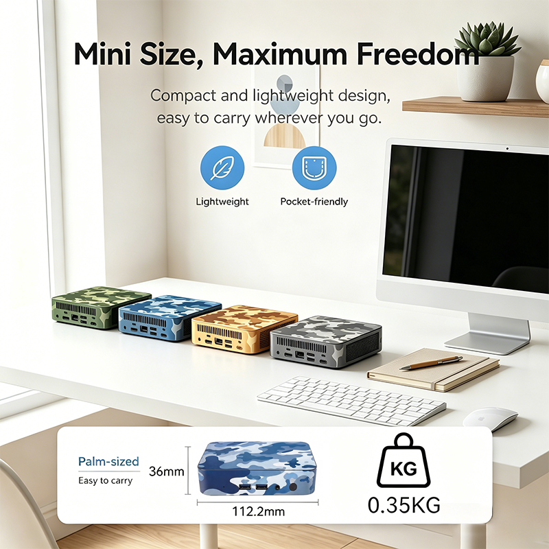 Mini PC de bureau portable tou - Pc Gaming I9 avis et prix