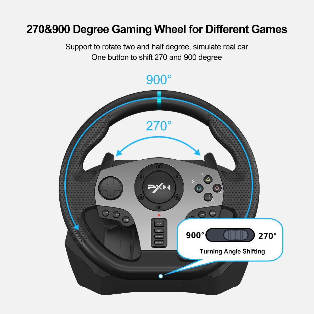 PXN V9 Volante PC Volant Gamin - Pc Gaming Xgear avis et prix