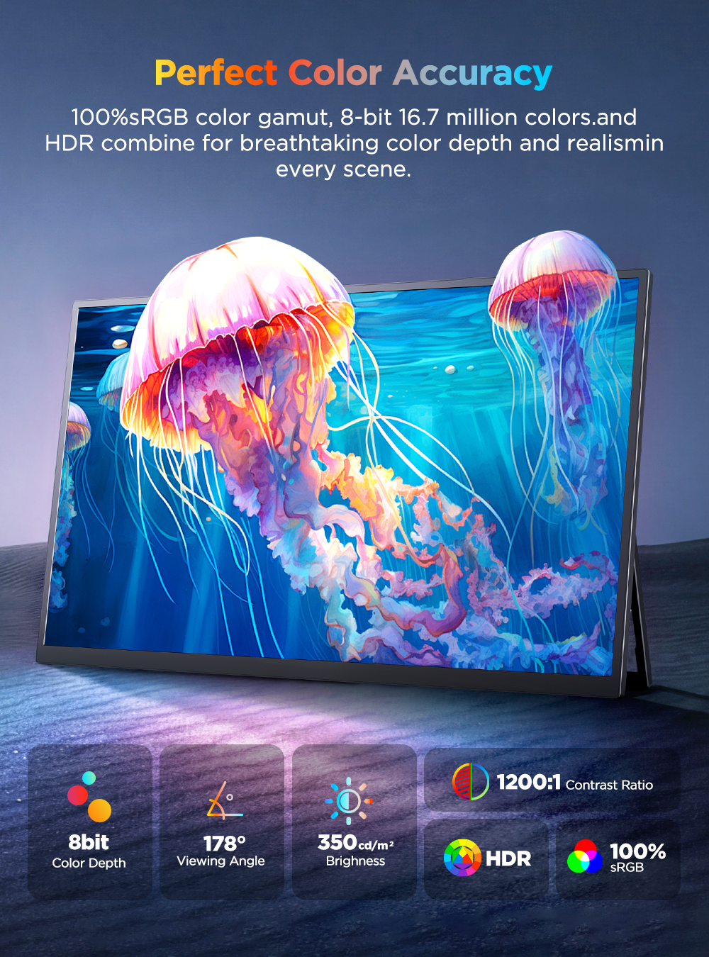UPERFECT 15.7inch 4K écran tac - Pc Gaming Y Monitor avis et prix
