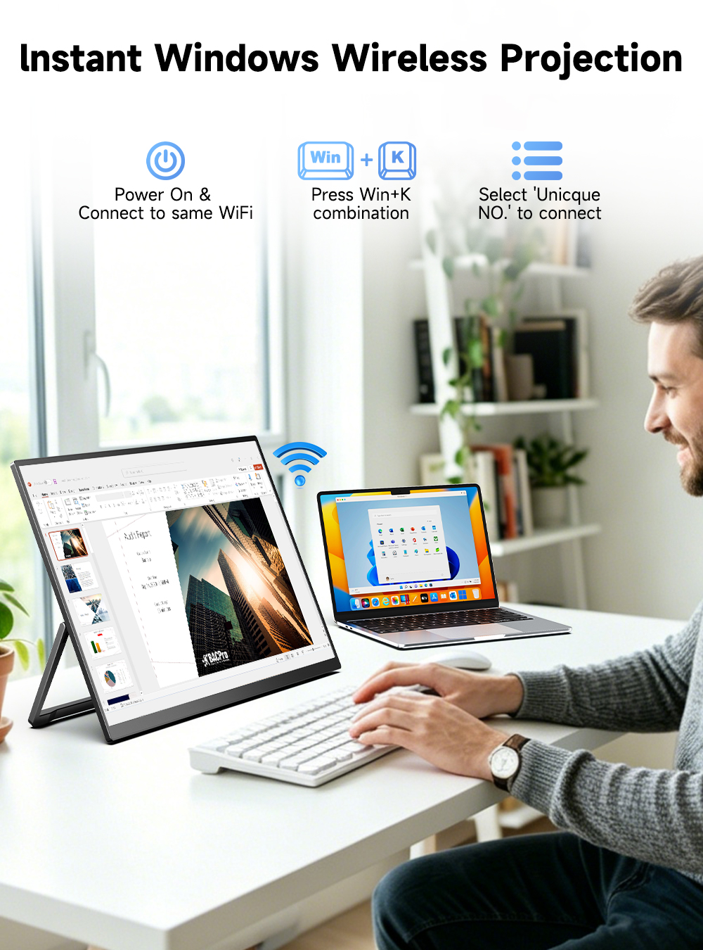 Moniteur portable sans fil UPE - Pc Gaming Y Monitor avis et prix